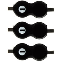 3x 2/V80H Flat Pack 2.4V 80mAh Battery for Wireless Beacon, Car Alarm, Solar