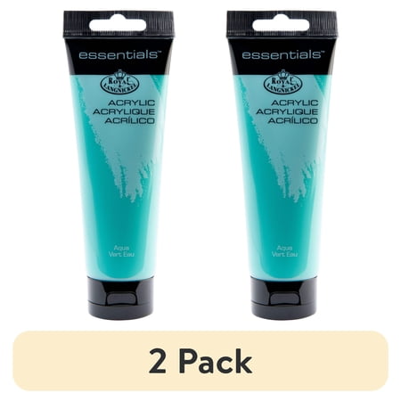 (2 pack) Royal & Langnickel Essentials Acrylic Paint - Aqua, 120ml
