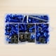 thumbnail image 2 of Likrtyny Tuercas Tornillos para Carrocería Aluminio 177 Uds. para Moto Cross (azul), 2 of 9