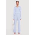 thumbnail image 2 of Women's High Waisted Cable Knit Pull On Pants, 2 of 4