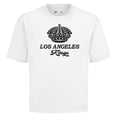 thumbnail image 2 of Men's Levelwear  White Los Angeles Kings Team Surge Luxe Signature Knit T-Shirt, 2 of 3