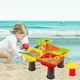thumbnail image 5 of de arena y de de agua para bebés, portátil para interiores y exteriores, actividad iños y niñas, juguetes de 21 piezas, acc Los 45x45x35cm Hugo Juguetes de playa, 5 of 9