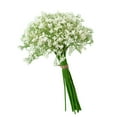 thumbnail image 2 of Flores artificiales Gypsophila perfecl para bodas Navidad Jardín Fiesta blanco, 2 of 8