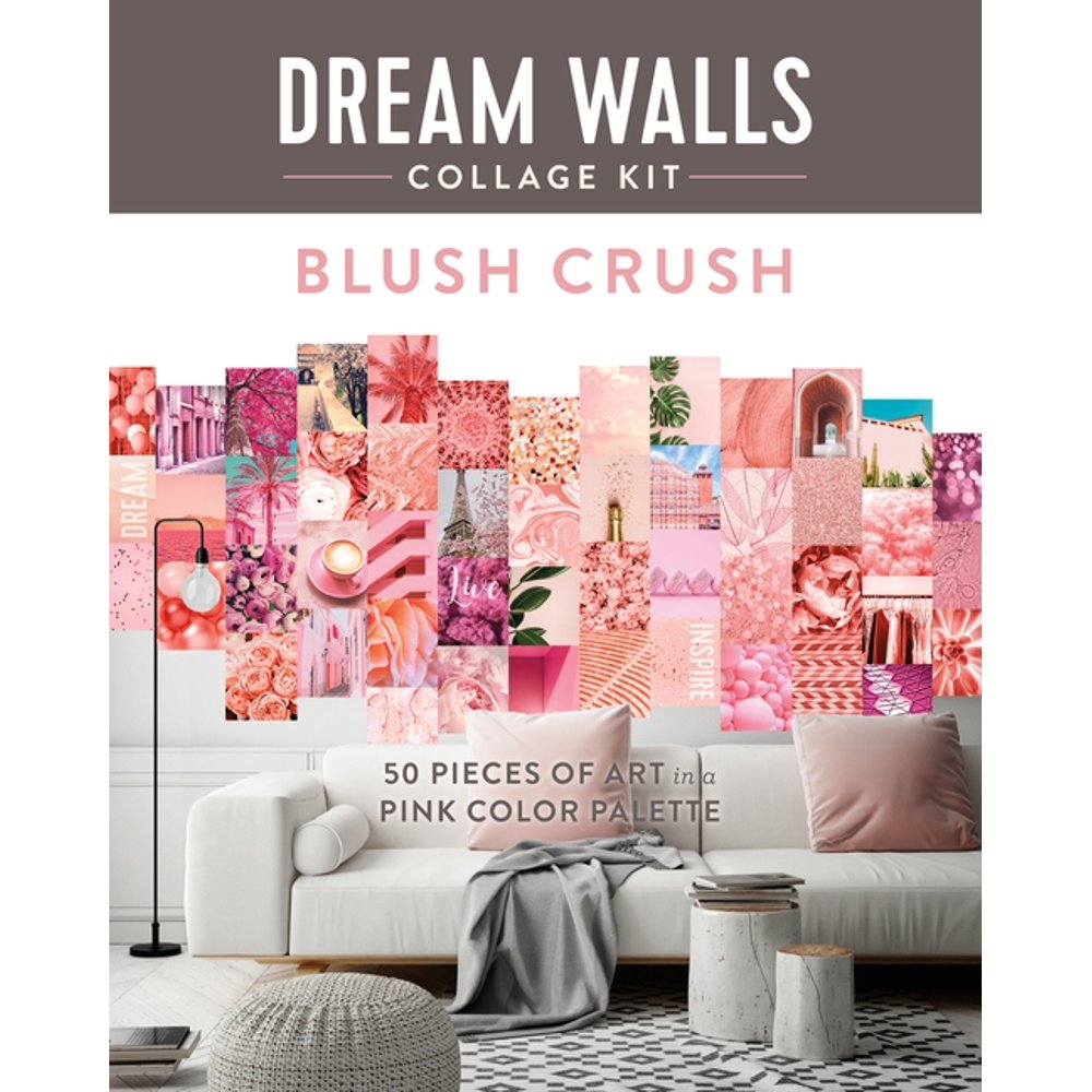 Dream Walls Collage Kit Dream Walls Collage Kit Blush Crush 50