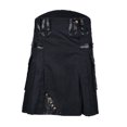 thumbnail image 5 of Black Utility Kilt Premium for Men (S-5XL), 5 of 5