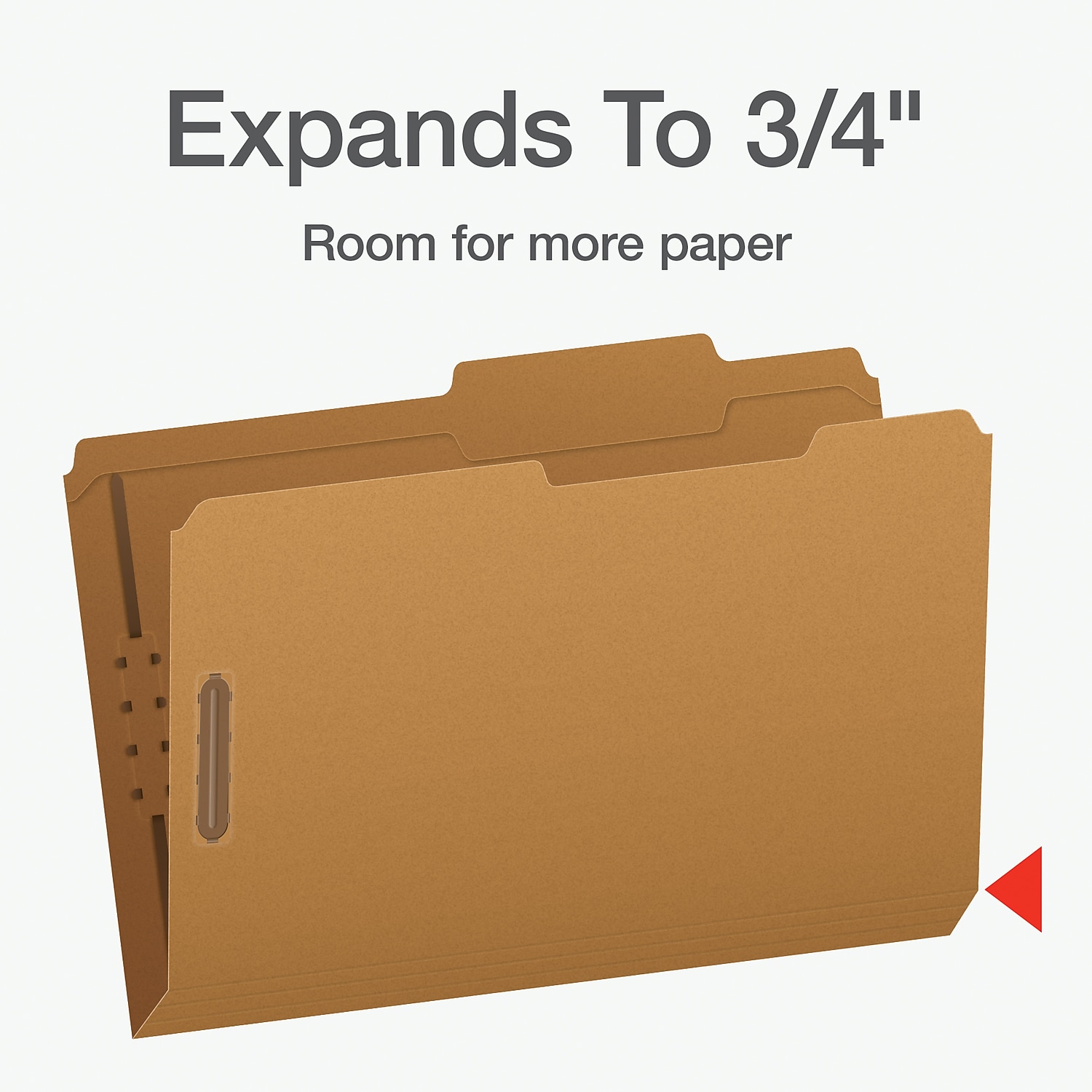 Pendaflex Heavy Duty File Folder 1-Tab Legal Size Brown Kraft 50/Box (1007044)