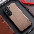 thumbnail image 1 of Bamboo Wood Pattern Leather Back Cover For Samsung Galaxy S21 S22 S20 Ultra Plus FE Phone Case, 1 of 5