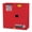 Red, variant on JUSTRITE 896003 Flammable Safety Cabinet, 60 gal., Gray