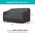 thumbnail image 2 of Funda impermeable para sofá de patio BROSYDA 264 x 102 x 89 cm, 2 of 6
