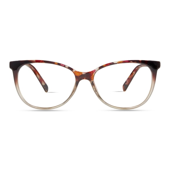 Colour Block Lunettes De Vue Pour Femmes, Vcwc16, Tortue, 53.0-15.0-140
