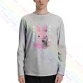 thumbnail image 3 of Camiseta de manga larga con estampado de Sonic Youth Dirty Bunny, unisex, vintage, de alta calidad, 3 of 4
