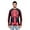 Red, variant on Skeleton Adult Long Sleeve Costume T-Shirt