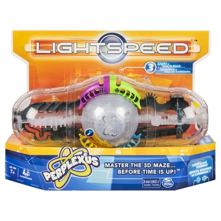Perplexus Light Speed Game, 3D Brain Teaser Maze with Lights and Sounds for Kids Aged 7 and
