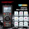 thumbnail image 3 of HABOTEST HT135A Multimètre Numérique Multifonction Écran Couleur LCD Multimètre Portatif 4000 Vrai RMS Compte Professionnel Tension Courant Capacité Résistance Fréquence Température Diode, 3 of 5