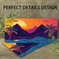 thumbnail image 4 of Tropical Sunset Silhouette Funny Personalized License Plate Rust-proof Stainless Steel Metal License Plate Suitable For Men And Women 12.2" x 6.2", 4 of 7