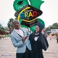thumbnail image 7 of PMU Congrats Grad Cap Balloon Bouquet | Graduation Decoration Mylar Balloons | Graduation Balloons Class of 2024 Decor | Celebrate Success with Vibrant Graduation Balloons | Green (5/Pkg) Pkg/1, 7 of 7