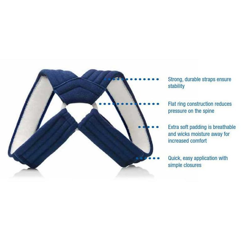 スペシャル特典 Deluxe FLA Clavicle Walmart.com - X-Small (Navy) Support サポーター