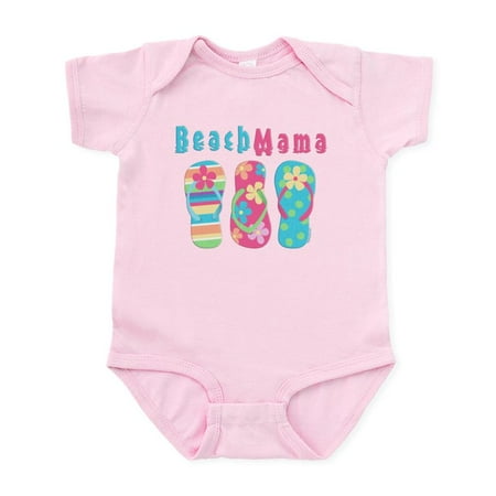 

CafePress - Beach Mama Infant Bodysuit - Baby Light Bodysuit Size Newborn - 24 Months