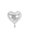 thumbnail image 2 of Sliver Heart Balloons,14 Inch Heart Shape Foil Balloons Love Balloons Valentine Balloons for Birthday Party Wedding Engagement Party Valentine Day Decorations, 2 of 6