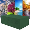 thumbnail image 2 of Outdoor Table Cover Square Waterproof 63" L x 63" W x 31" H, Patio Furniture Covers for Winter, Garden Furniture Covers Rectangular, Windproof Sun Protection Breathable, 2 of 7
