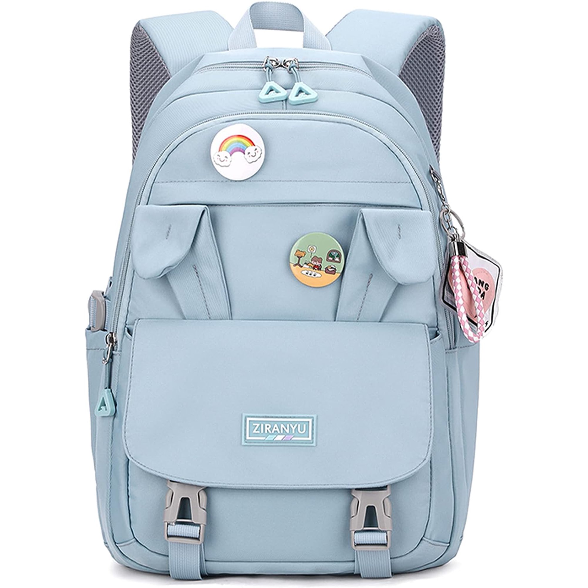 Fasrom 15.6 Inch Laptop Backpack With USB Port - Lightweight College Bookbag For Travel & Work