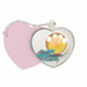 thumbnail image 1 of Hong Kong, China Bolsa de viaje Mirror maquillaje corazón rosa, 1 of 4