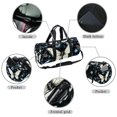 thumbnail image 2 of Butterfly Large Capacity Sports Bag with Interior Zipper Pocket - Yoga, Travel, Luggage, Soccer, 2 of 6