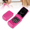 thumbnail image 4 of Mini teléfono móvil con tapa con teclado multifuncional para niños y estudiantes (rojo), 4 of 8
