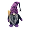 thumbnail image 2 of 9 inch Halloween Gnomes Plush Decor, Handmade Spider Ornament, Swedish Tomte Gnome Elf Dwarf Collectible Figurines for Halloween Day Party Table Decorations, 2 of 3