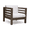 Grey+White, variant on Tcbosik Outdoor Patio Club Chair with Cushion, Armchair with Wood Frame, Modern Lounge Chair, Leisure Chair for Porch, Garden, Backyard, Easy Assembly, Pecan Blue