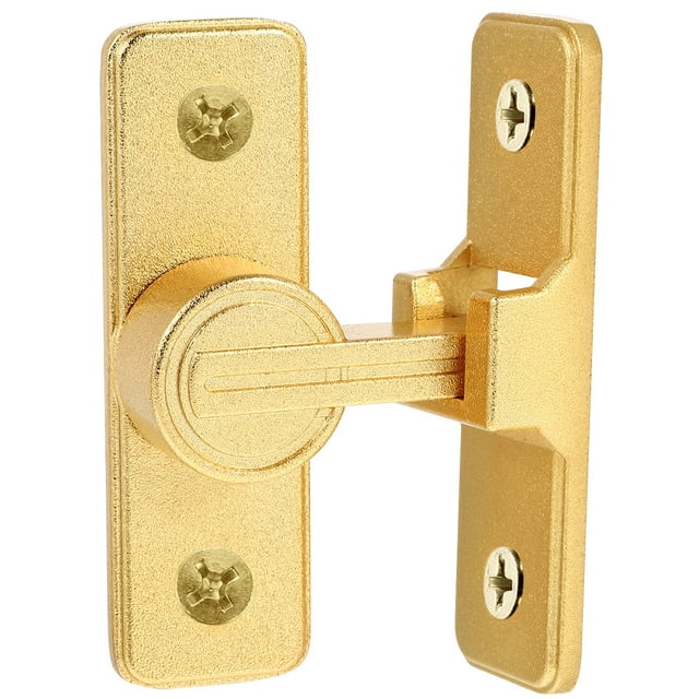 KAKOWELY Security Latch Lock Adhesive Barn Gate Door Lock Right Angle Door Latch Luminous Flips Safety Latch3.15"X0.79"X0.71"