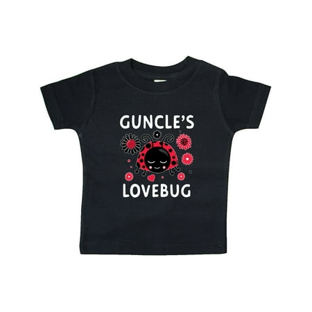 

Inktastic Valentine s Day Guncle s Lovebug Gift Baby Boy or Baby Girl T-Shirt