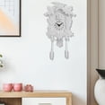 thumbnail image 4 of Call Clock Distressed Plastic, High End Home Decor Hourly Clock Children's Room Vintage Style, 4 of 6
