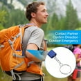 thumbnail image 4 of Uxcell Survival Whistle, 4 Pack Loud Sound Safety Whistle for Hiking, Blue, Green, 4 of 6