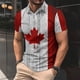 thumbnail image 2 of Camisas de Manga Larga para Hombres Casual Impreso Cuello Girado Abajo, Lado Dividido Botón Abajo Blusa para Al Aire Libre, Diario Y Primavera Verano, 2 of 5