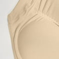 thumbnail image 7 of Bikini Underwear for Women Woman Solid Color Shapewear Pant Fake Hip Pants with Sponge Waist Pad Briefs Womens Underwear Seamless Beige L, 7 of 7