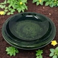 thumbnail image 3 of BIRDS and beyond 19"D Hunter Green Birdbath Bowl, 3 of 6