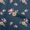 thumbnail image 1 of oneOone Cotton Jersey Blue Fabric Floral Craft Projects Decor Fabric Printed By The Yard 58 Inch Wide-DW, 1 of 4