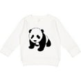 thumbnail image 2 of Inktastic Panda Bear Toddler Sweatshirt, 2 of 4