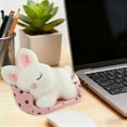 thumbnail image 7 of Sleeping Dog Cat in Pet Bed Doll Toy, Simulation Plush Cat Dog Animal Toy with Pet Bed Decor for Offices Desktop, 7 of 7