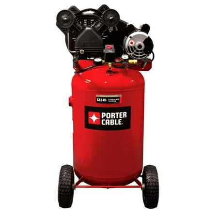 Porter-Cable PXCMLC1683066 /240V 1.6 HP Single Stage 30 Gal. Oil-Lube Vertical Portable Air Compressor