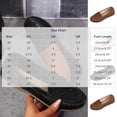 thumbnail image 4 of Women's Classic Comfort Leather Loafers Casual Slip-On Walking Flats Driving Boat Shoes Round Toe Lightweight Low Top Non Slip Cute Business Work Office Dress Shoes Black 6.5, 4 of 5