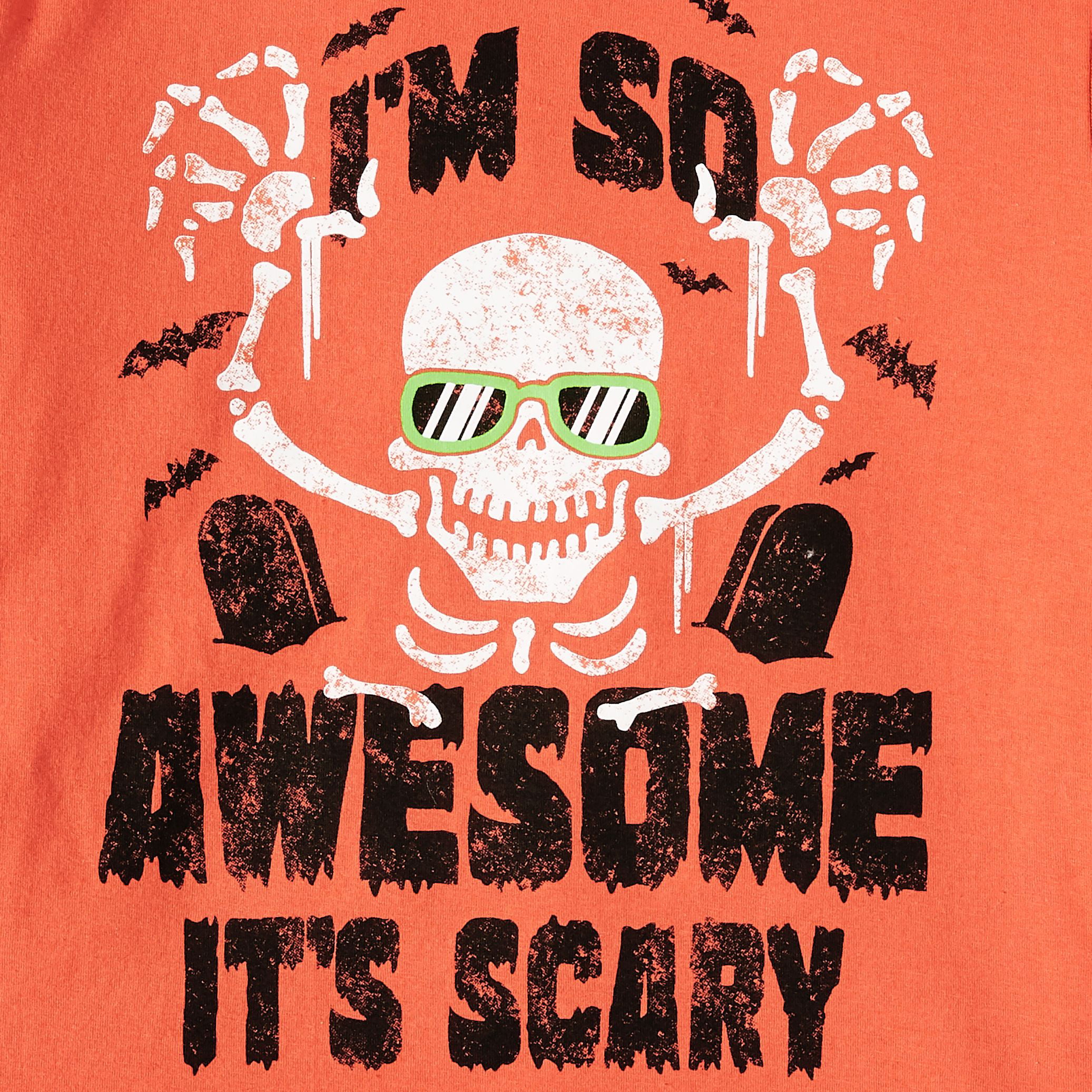 Way to Celebrate Boo Yah Short-Sleeve Halloween Graphic T-Shirt