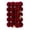🍒 Wine_Base#14, variant on Flocked Velvet Christmas Ornaments, 30 Pack Burgundy Mini Shatterproof Balls, Ribbed Textured with Hanging Loops for Tree Decor