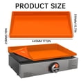 thumbnail image 3 of Silicone Frying Pan Cover Mat: Barbecue Accessories Available In Multiple Sizes Fully Enclosed Frying Pan Flat Food Grade Barbecue Companion Mat, 3 of 9