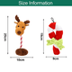 thumbnail image 2 of Juguetes navideños para perros de peluche - Juguetes masticables rellenos Juego de juguetes interactivos para cachorros para mascotas pequeñas y medianas, 2 of 5