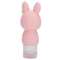 thumbnail image 4 of Botellas De Viaje Portátiles, Botella Vacía Exprimible Resistente Al Desgaste, Ventosa De Boca De Botella Ancha Con Pegatina Para Viaje Al Aire Libre ANGGREK Rosa, 4 of 8