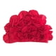 thumbnail image 2 of Gorros de natación reutilizables y cómodos, gorros de natación, gorros de baño elásticos, pétalos de flores Rojo, 2 of 9