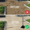thumbnail image 6 of Walensee Steel Tamper with 48 inch Steel Handle 10"x10" Garden Tamper with Rubber Grip, 6 of 7