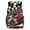 HuWng-4, variant on Red Racecar Checkered Flag Design Backpack Travel Laptop Casual College Daypack Back to Bag